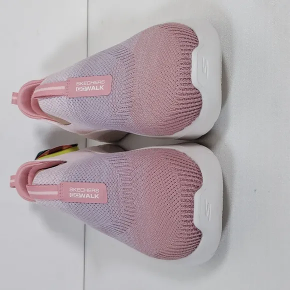 04400 Skechers Go Walk Flex Pink &amp; Lavender (Cali Sunset Mauve) Sneakers 7.5 NIB