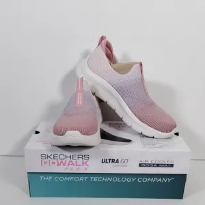 04400 Skechers Go Walk Flex Pink &amp; Lavender (Cali Sunset Mauve) Sneakers 7.5 NIB
