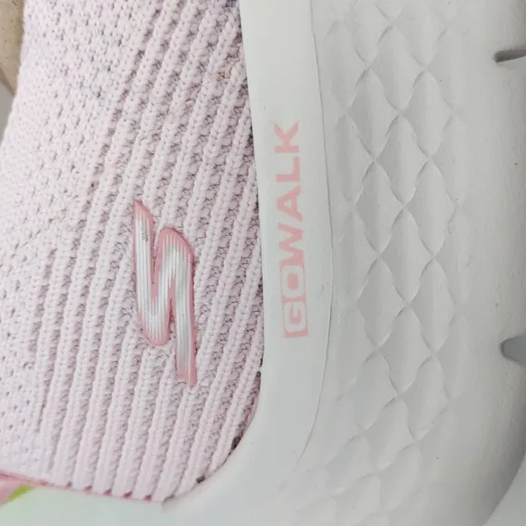 04400 Skechers Go Walk Flex Pink &amp; Lavender (Cali Sunset Mauve) Sneakers 7.5 NIB