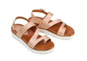 35466 Los Cabos Women's Carra Rose Gold Sandal