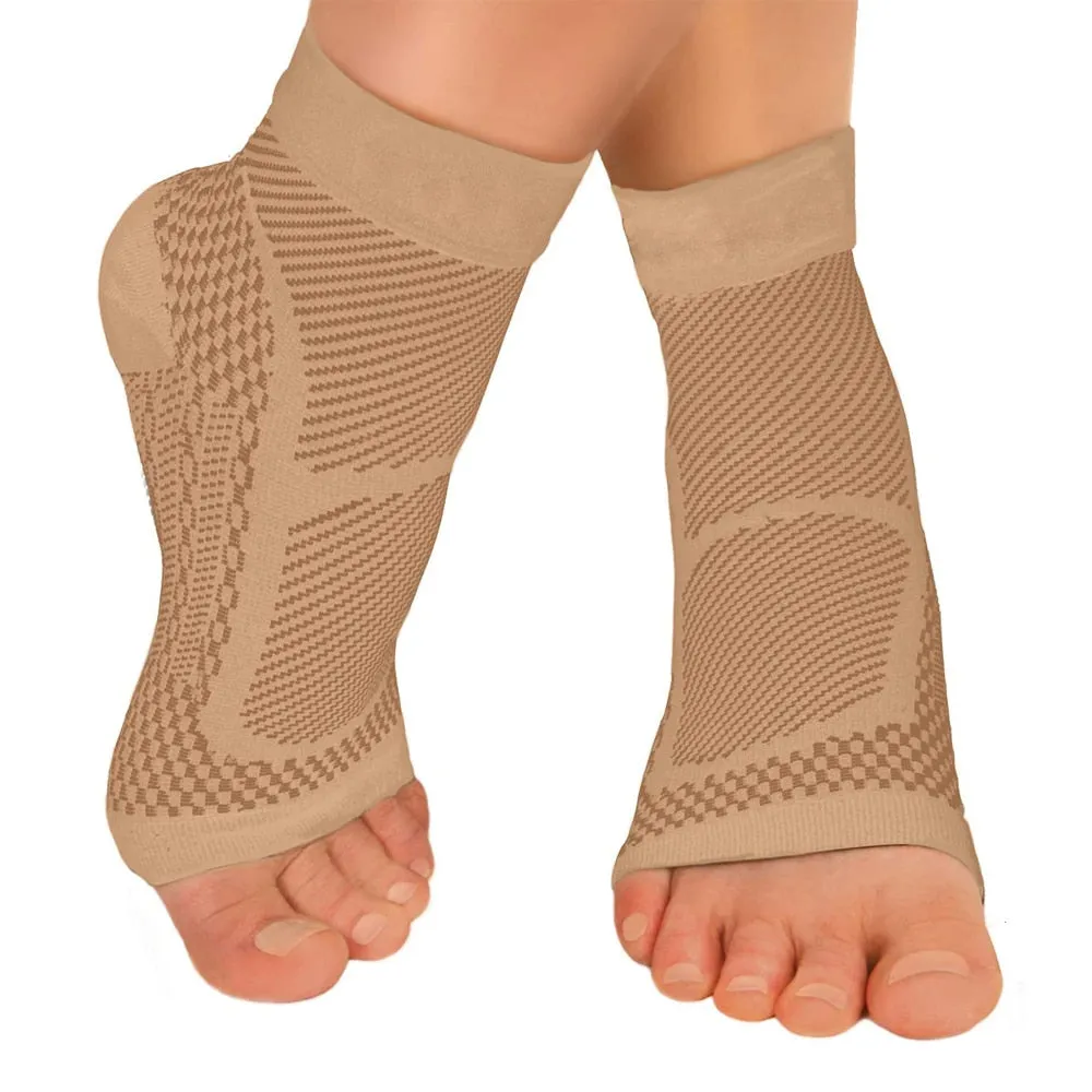 4D Knitted Ankle Compression Sleeve