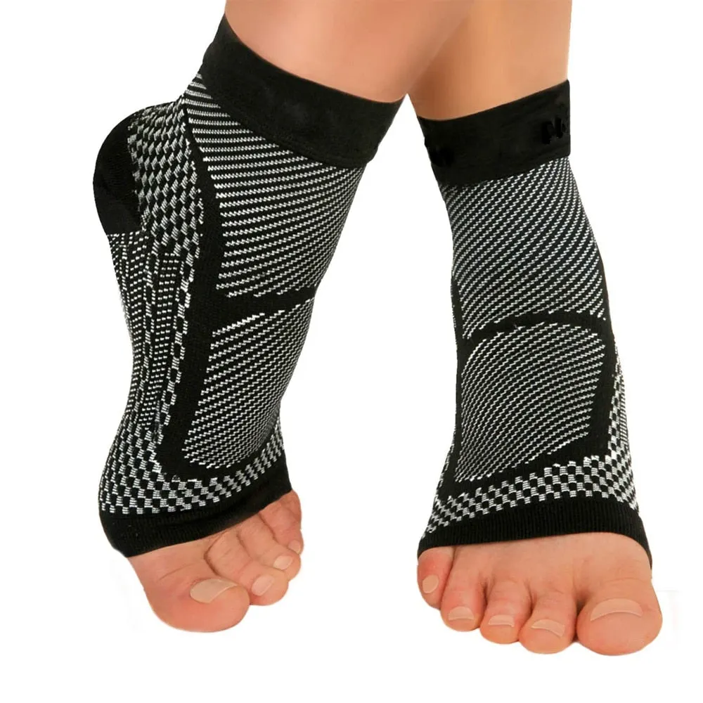 4D Knitted Ankle Compression Sleeve