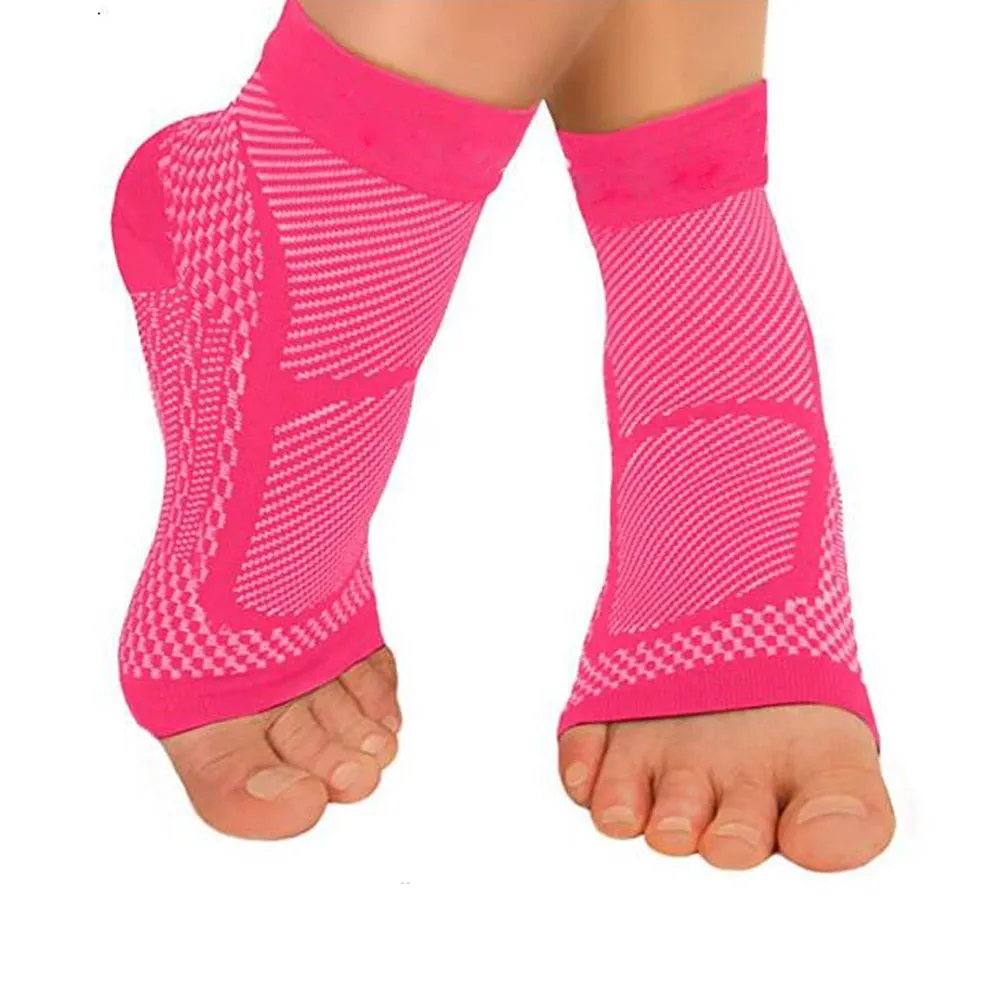 4D Knitted Ankle Compression Sleeve