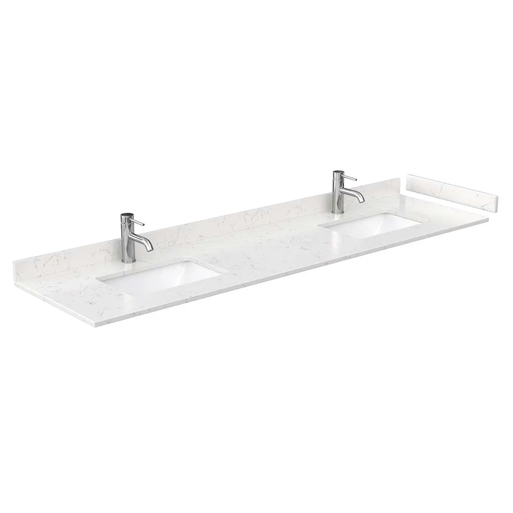 Acclaim 80 Inch Double Bathroom Vanity in White