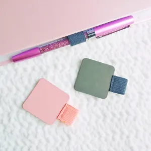 Adhesive Pen Loop - Pink and Grey (B Grade available)