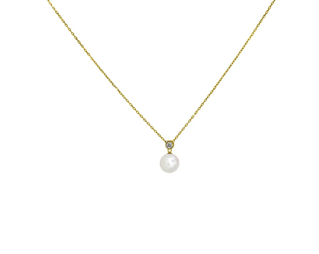 Adjustable Pearl Drop Pendant