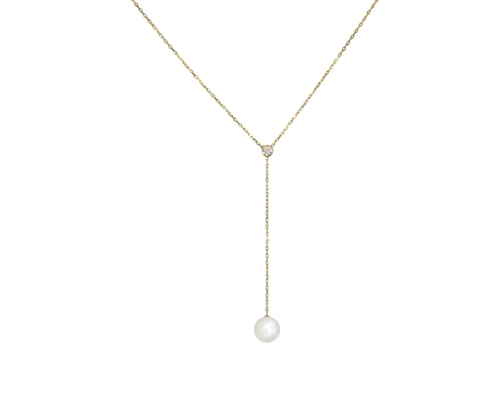 Adjustable Pearl Drop Pendant