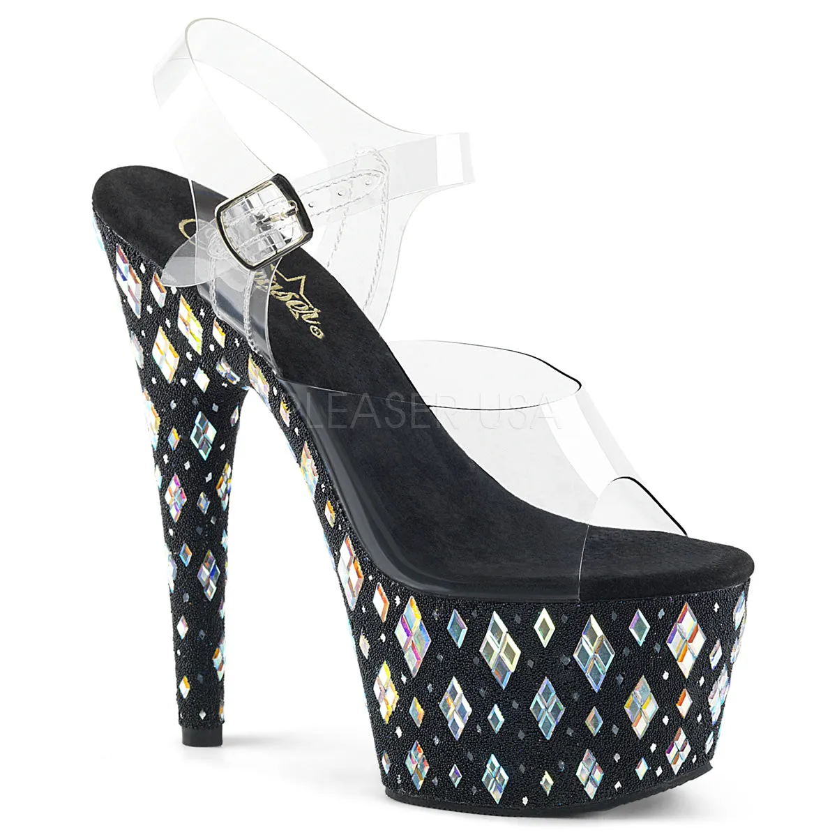 ADORE-708DIAMOND  Clear/Black