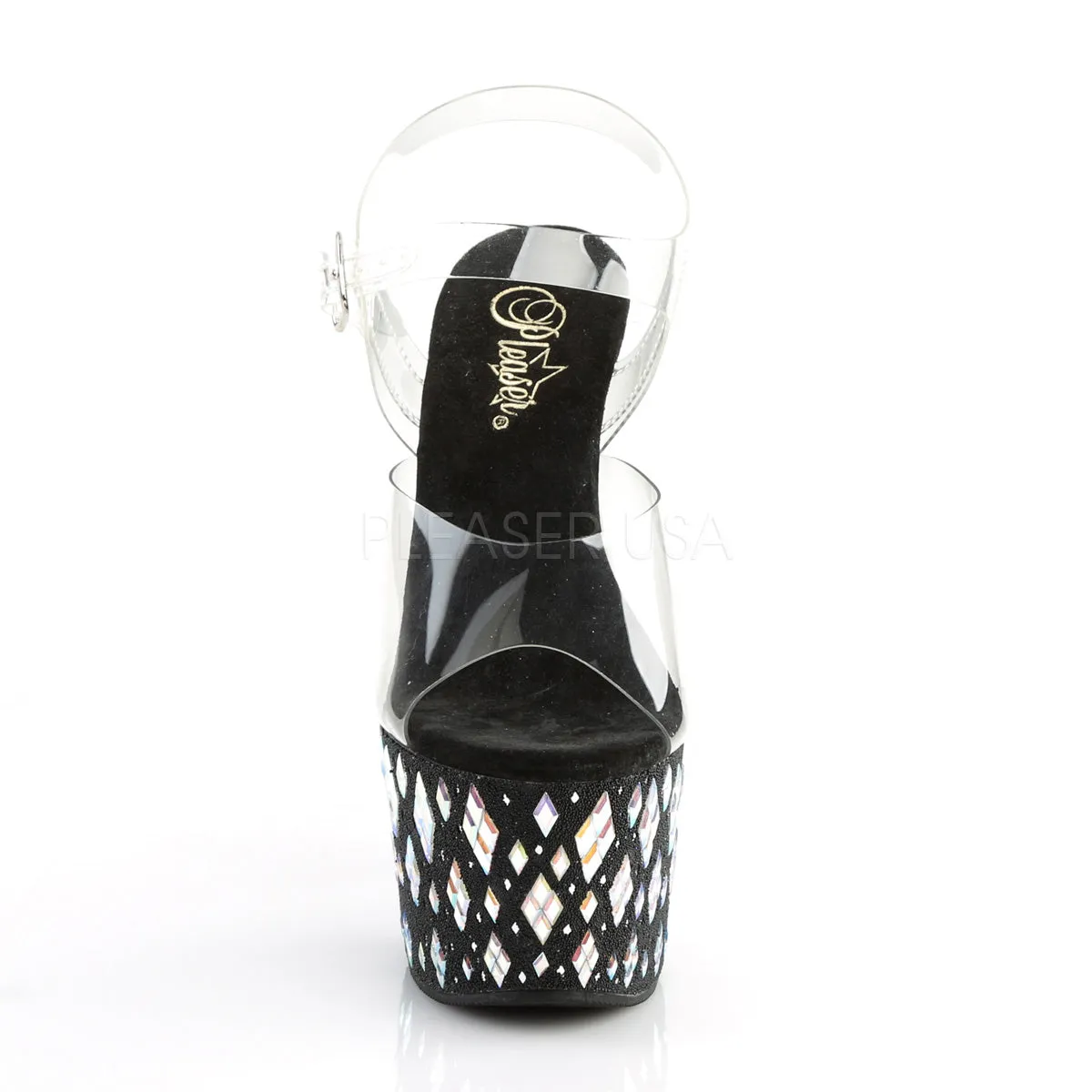 ADORE-708DIAMOND  Clear/Black