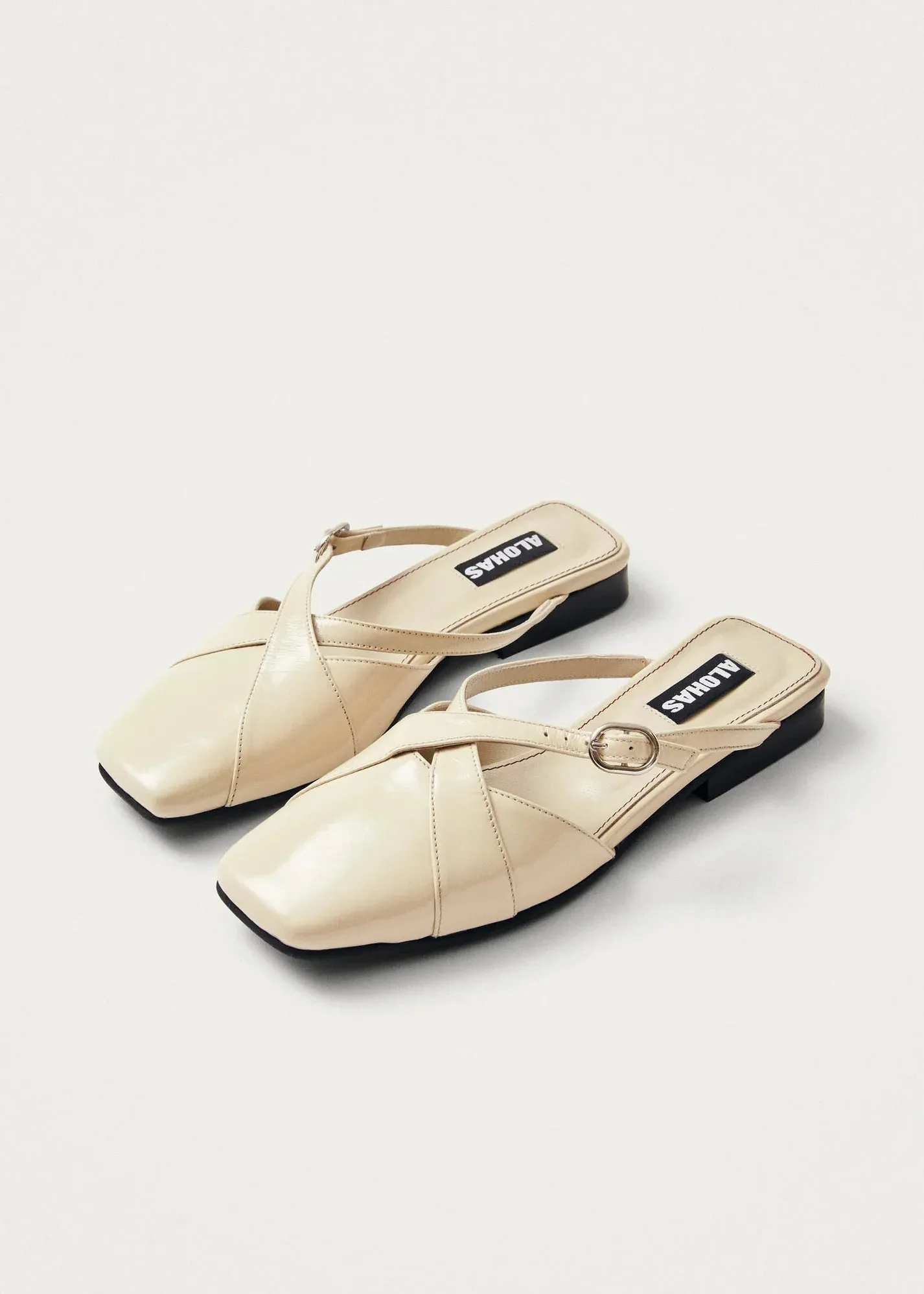 Adria Leather Mules