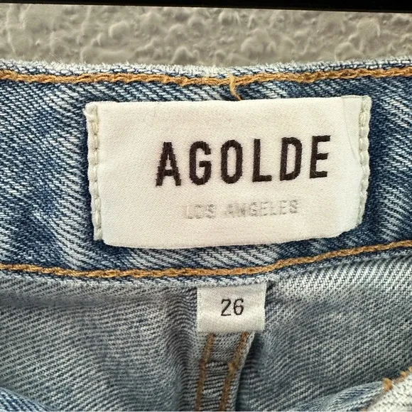 AGOLDE ‘Fen’ High Rise Relaxed Taper Jeans