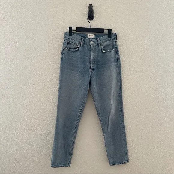 AGOLDE ‘Fen’ High Rise Relaxed Taper Jeans