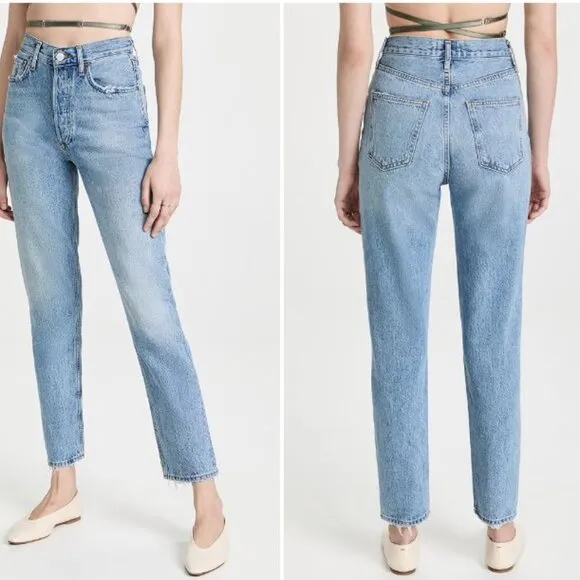 AGOLDE ‘Fen’ High Rise Relaxed Taper Jeans