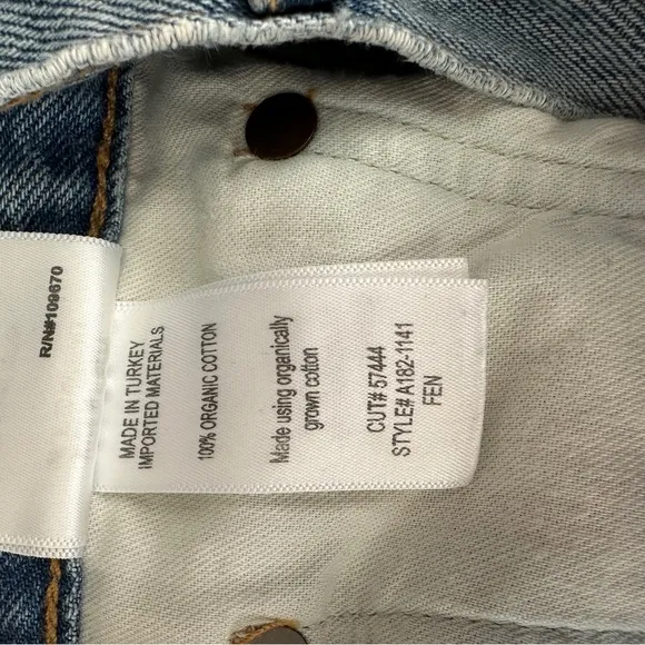 AGOLDE ‘Fen’ High Rise Relaxed Taper Jeans