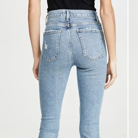 AGOLDE Nico High Rise Slim Fit Jeans 27
