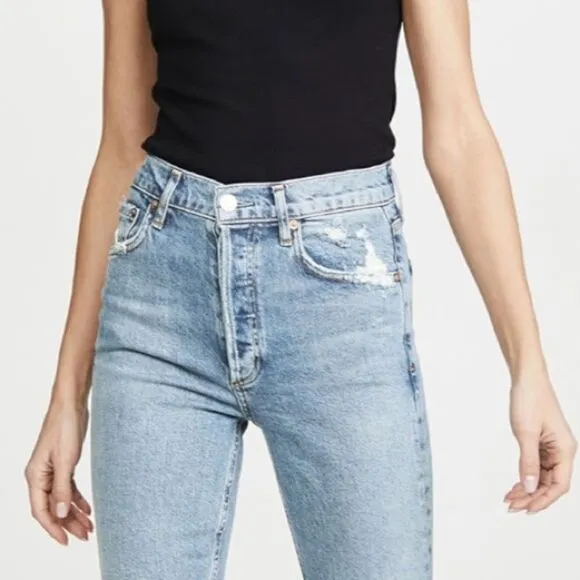 AGOLDE Nico High Rise Slim Fit Jeans 27
