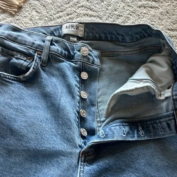 AGOLDE Nico High Rise Slim Fit Jeans 27