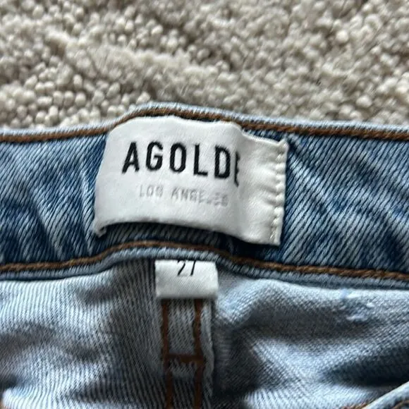 AGOLDE Nico High Rise Slim Fit Jeans 27