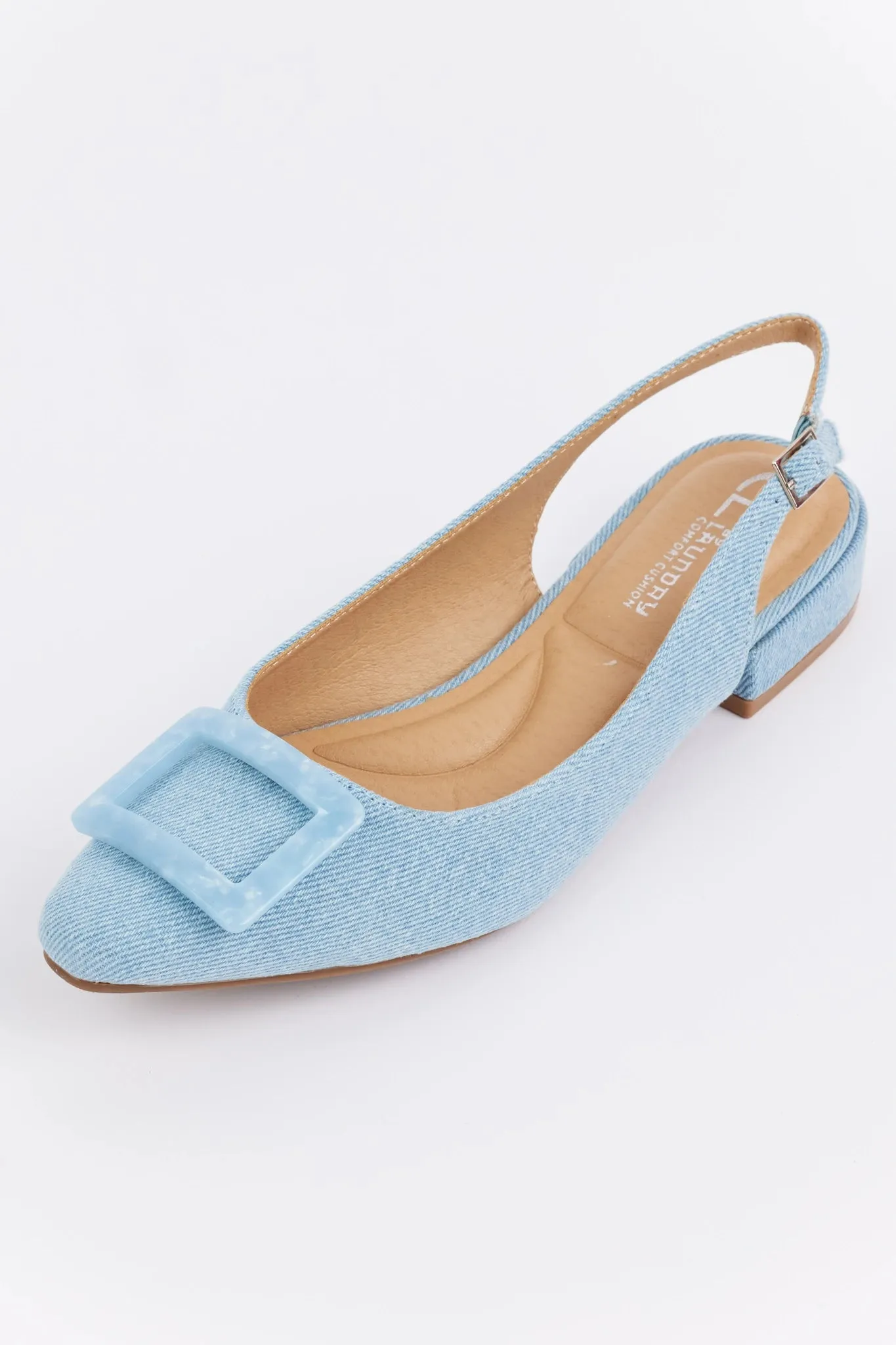 Angela Flats- Denim