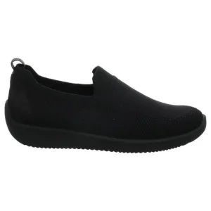 Ara Women's Leena III Slip-On Black Metallic Wovenstretch