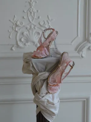 Artisanal Amphi Mules - Rose