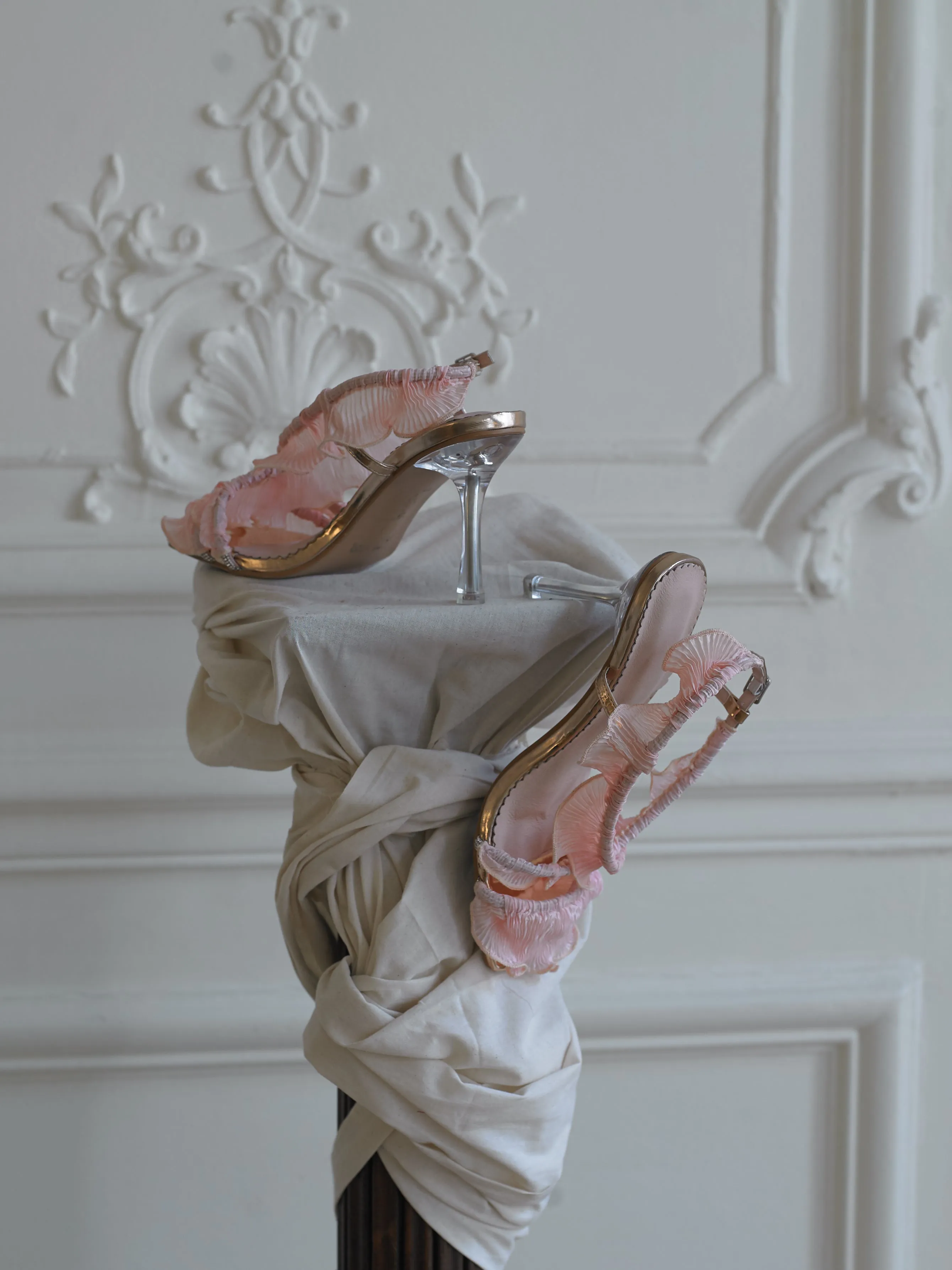 Artisanal Amphi Mules - Rose