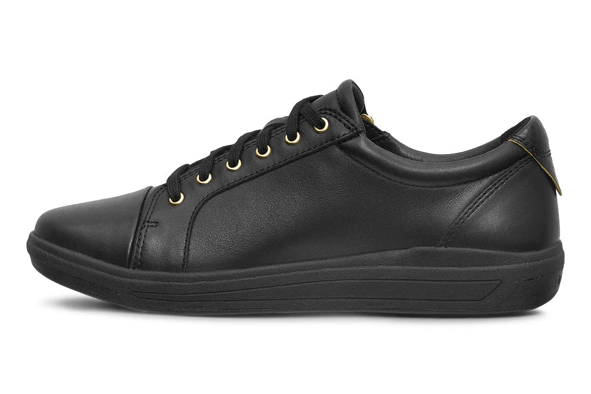 Ascent Stratus Zip C Black/Gold Womens