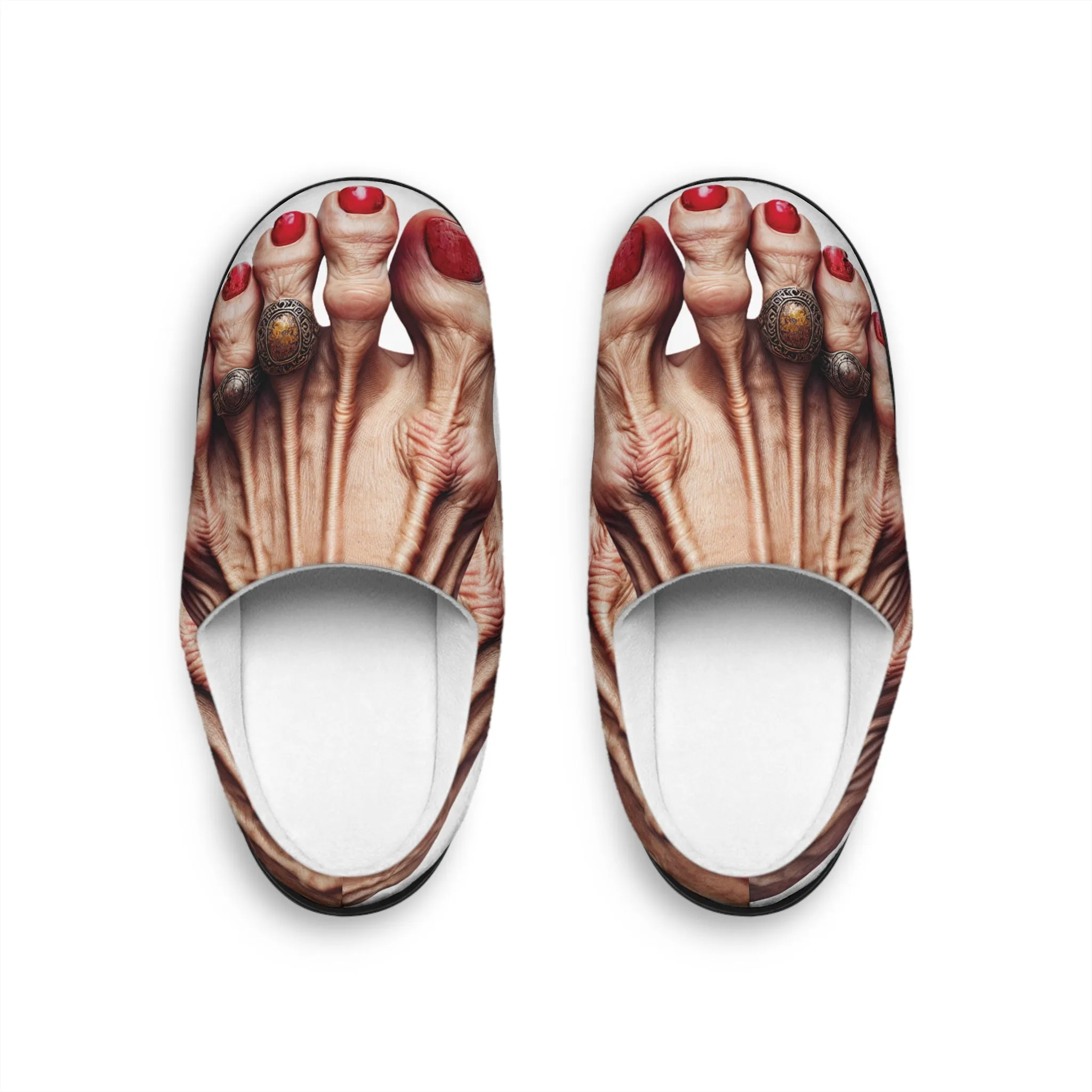 Aunt Judith's Feet // Men's Slippers