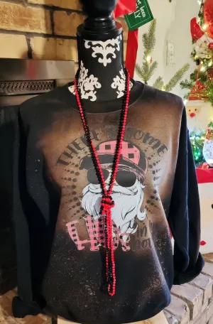 Bleached Black Sweater