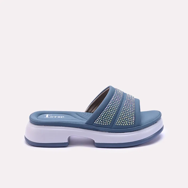 Blue Comfy Fancy Slippers 0413218