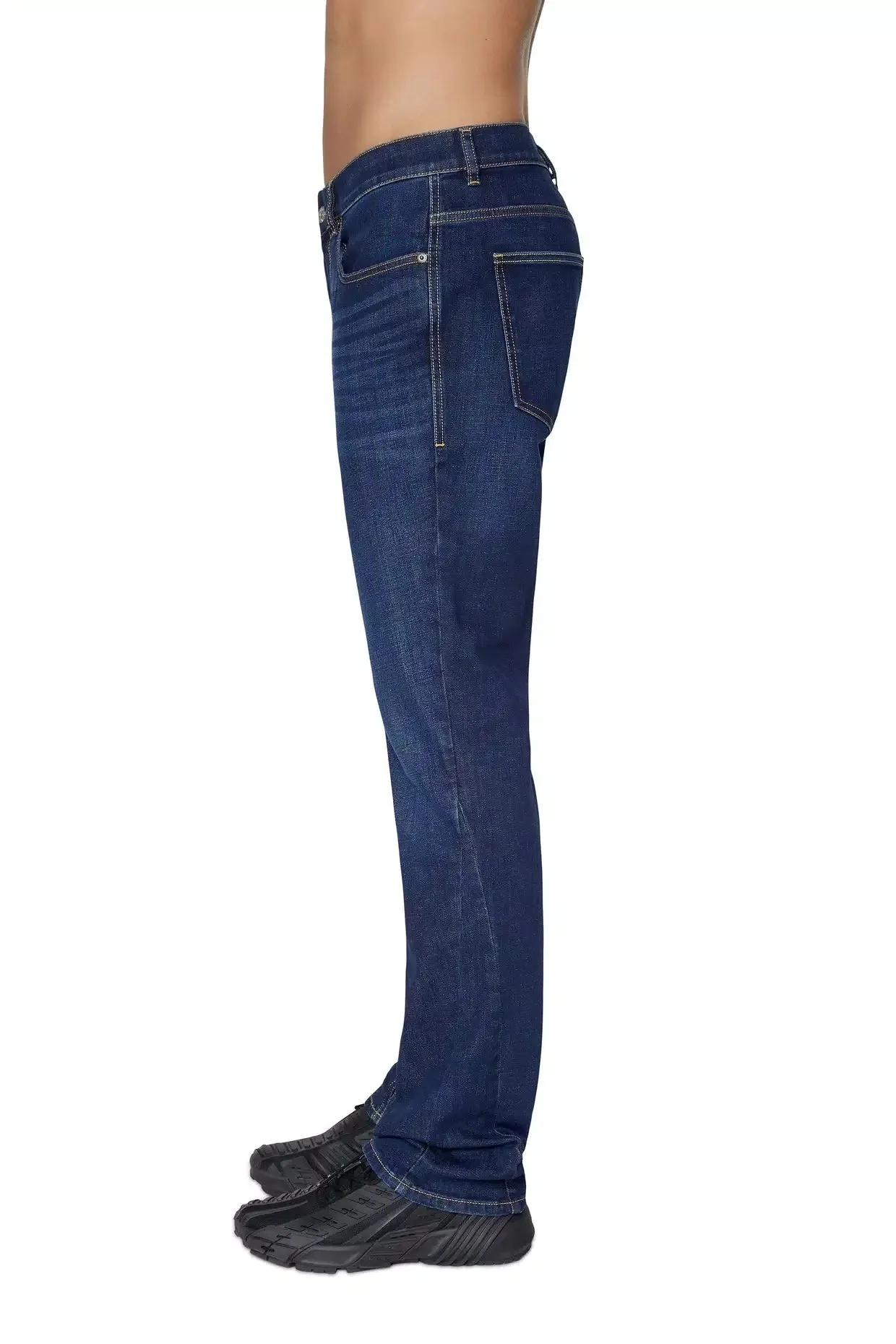 Bootcut Stretch Denim Jeans for Men – Classic Fit – Ethan