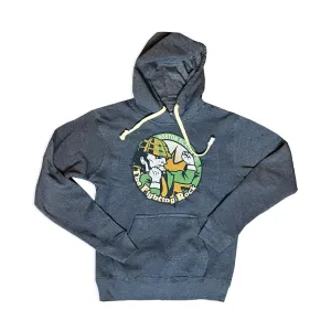 Boston Scally The Fighting Rock Hoodie - Navy
