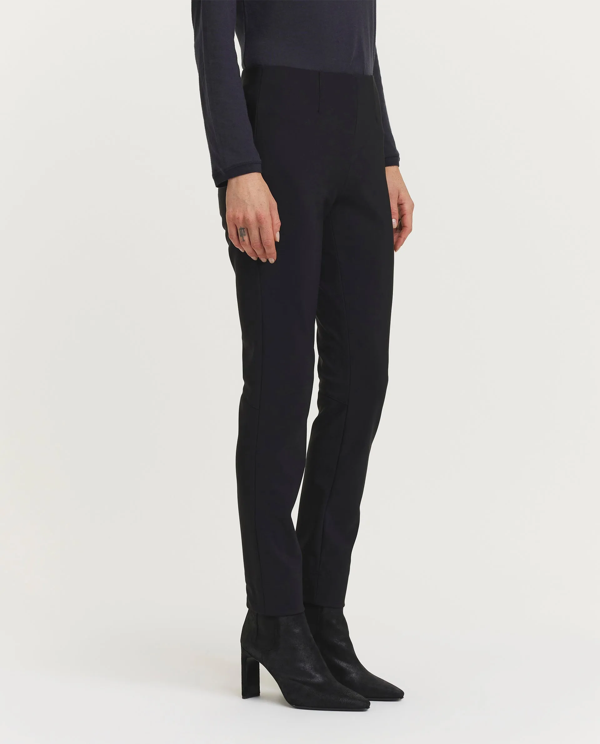 Broek met stretch - Zwart