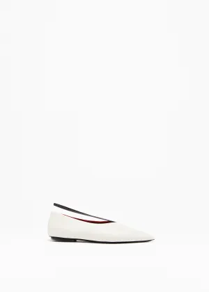 BUTTER LEATHER BALLET FLATS