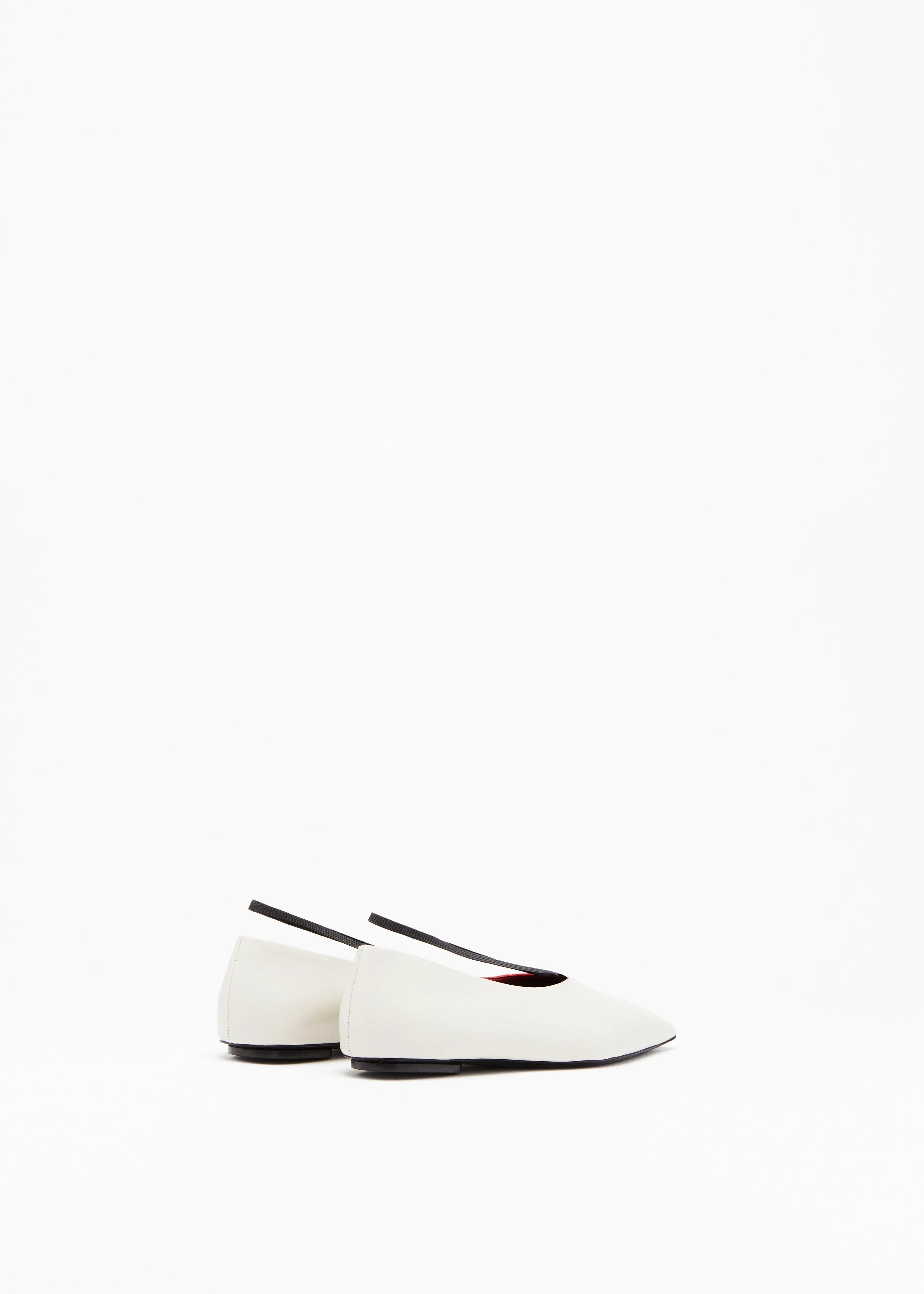 BUTTER LEATHER BALLET FLATS