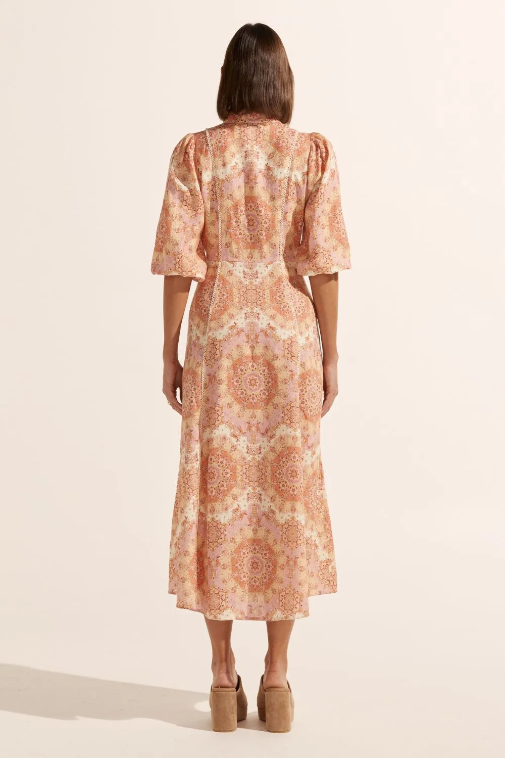 calibre dress - sunset mosaic