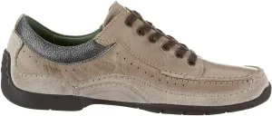 'Capri' women's lace-up sneaker - Stone beige