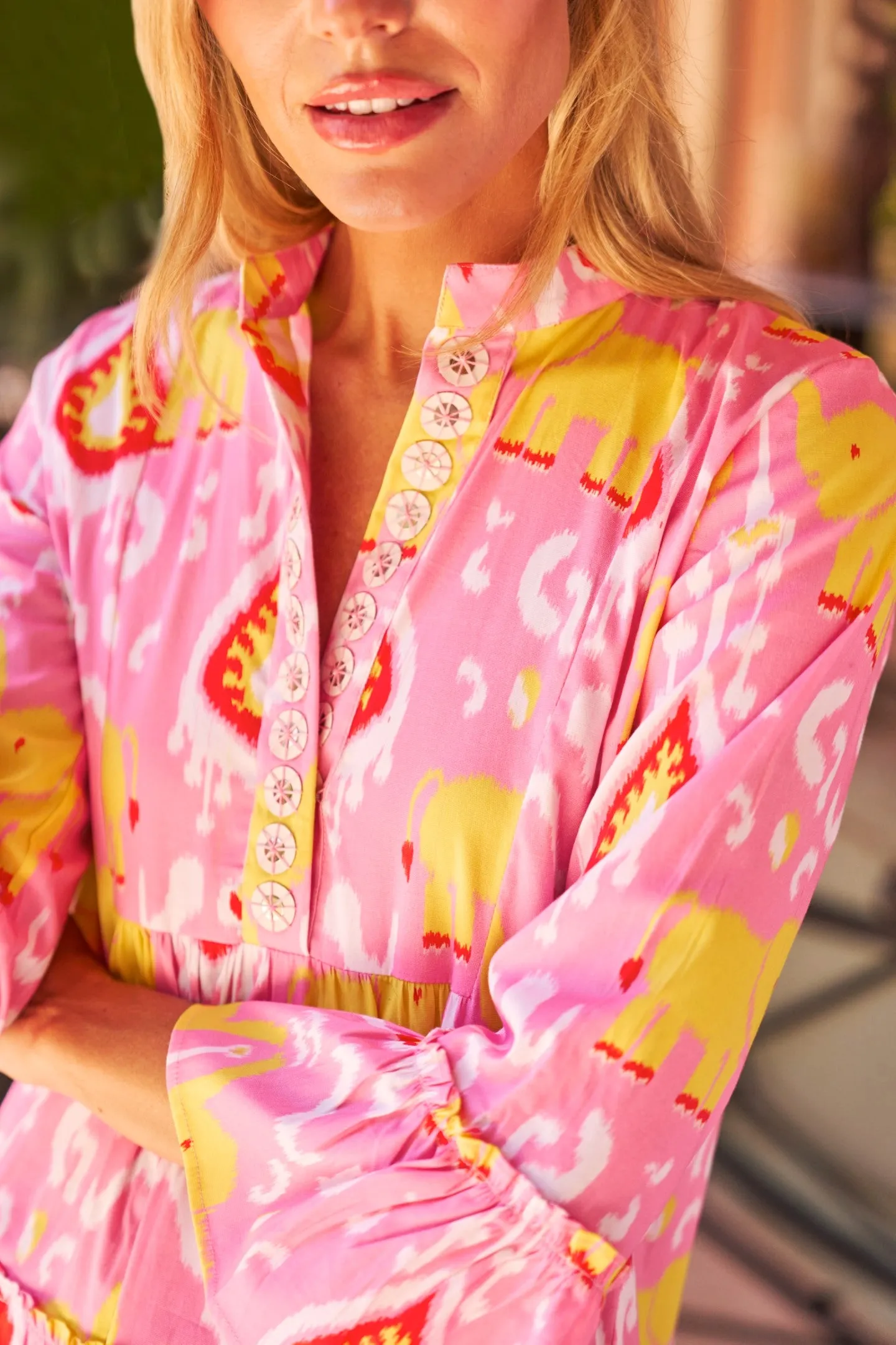 Caty Dress in Taffy Trunk Show
