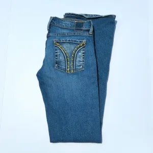 Chip &amp; Pepper Gilhart Medium Wash Low Rise Fit &amp; Flare Bootcut Jeans Size 28
