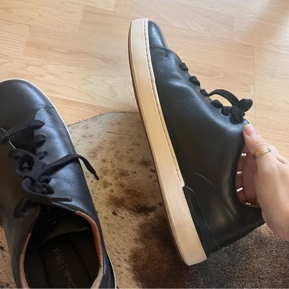 CLARKS Men's Black Courtlite Lace‎ Sneakers Size 13