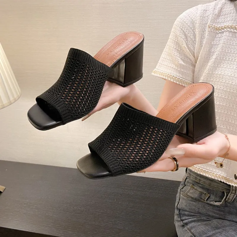 Cozy Chic Knit Heel