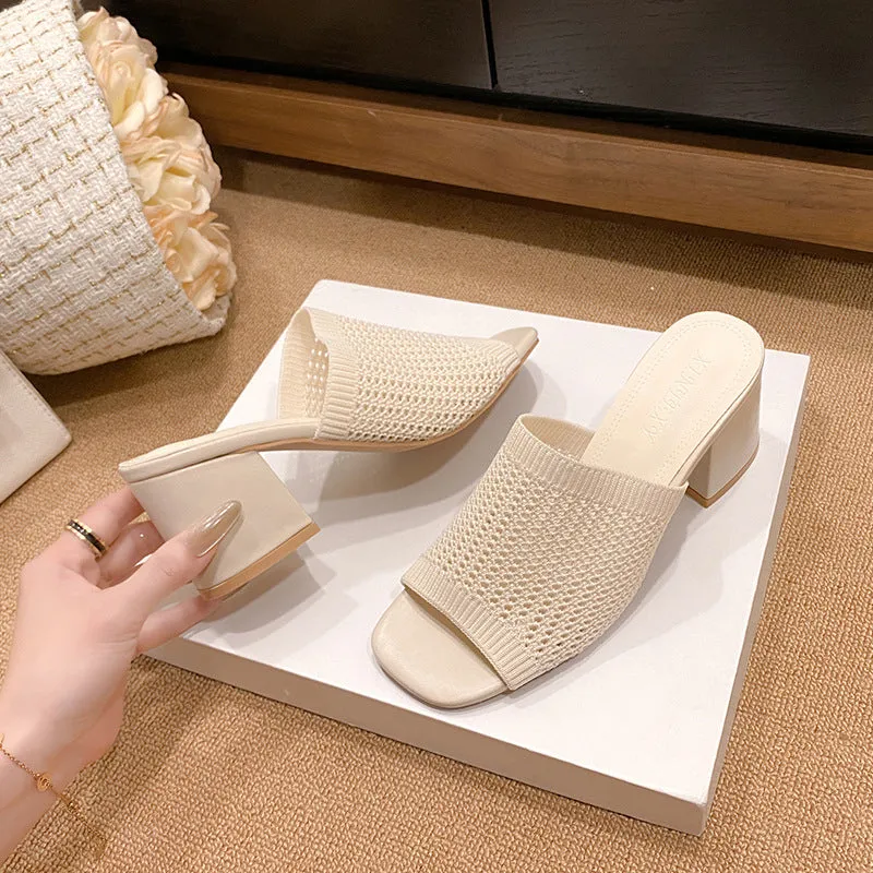 Cozy Chic Knit Heel