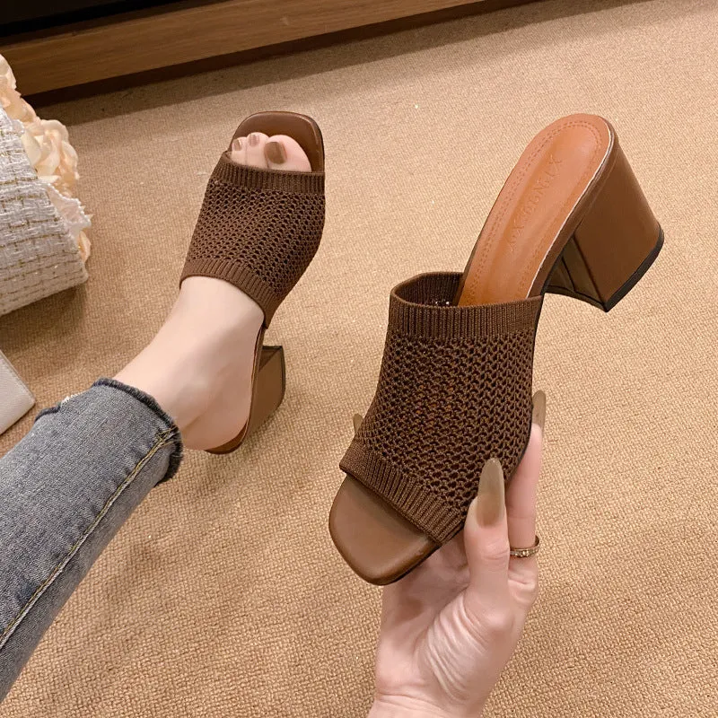 Cozy Chic Knit Heel