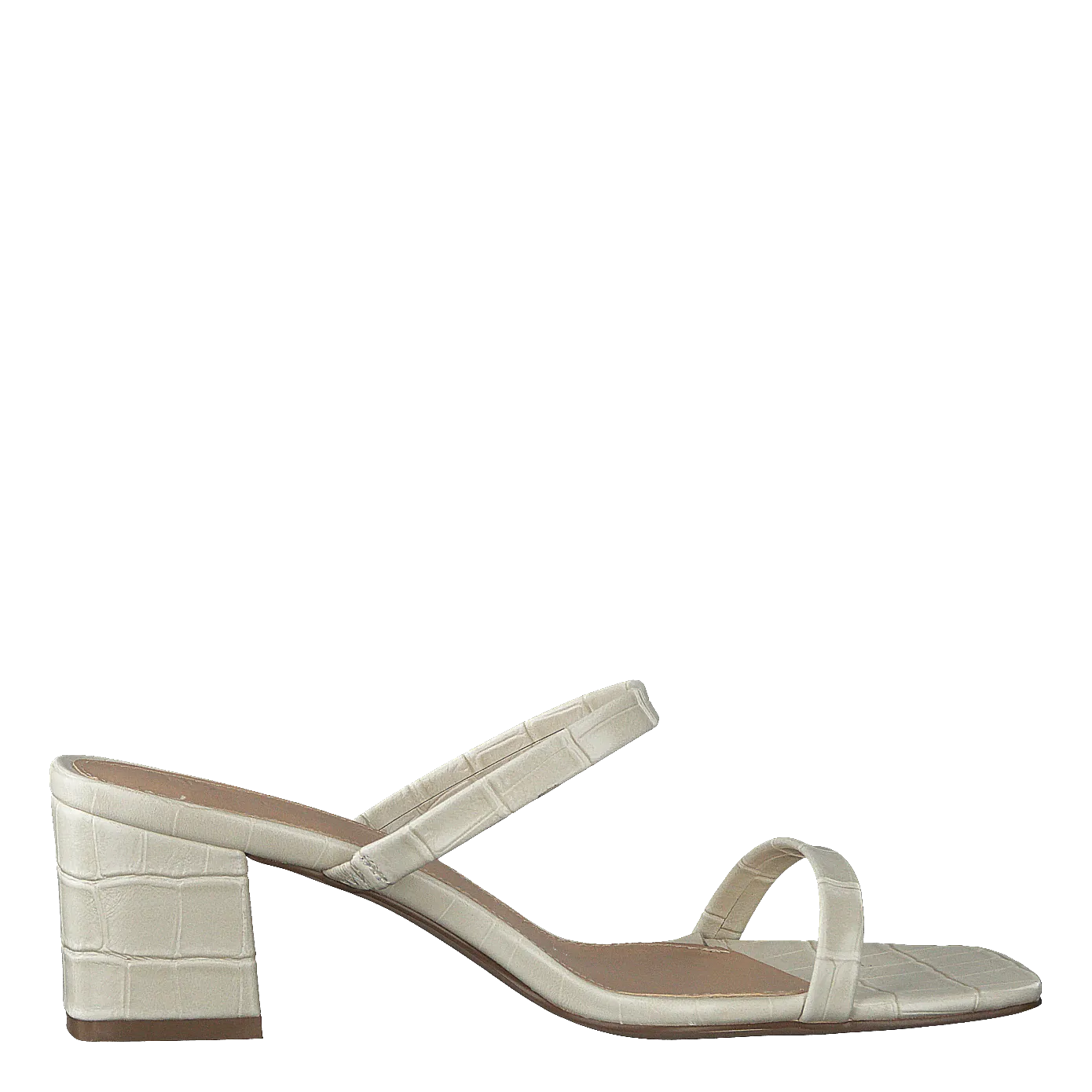 Croc Squared Strap Sandals Offwhite