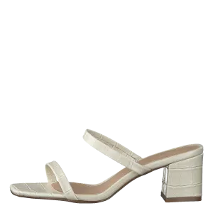 Croc Squared Strap Sandals Offwhite