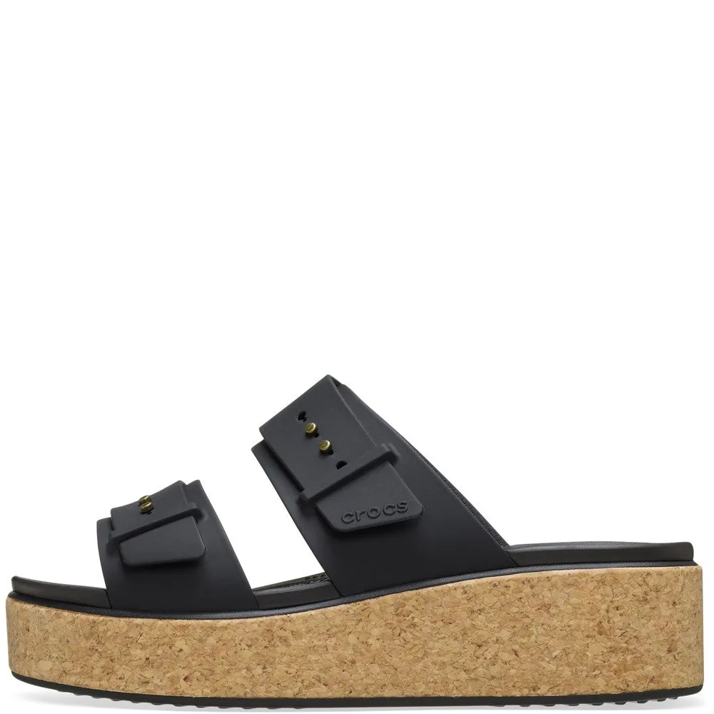 Crocs Brooklyn Buckle Low Wedge