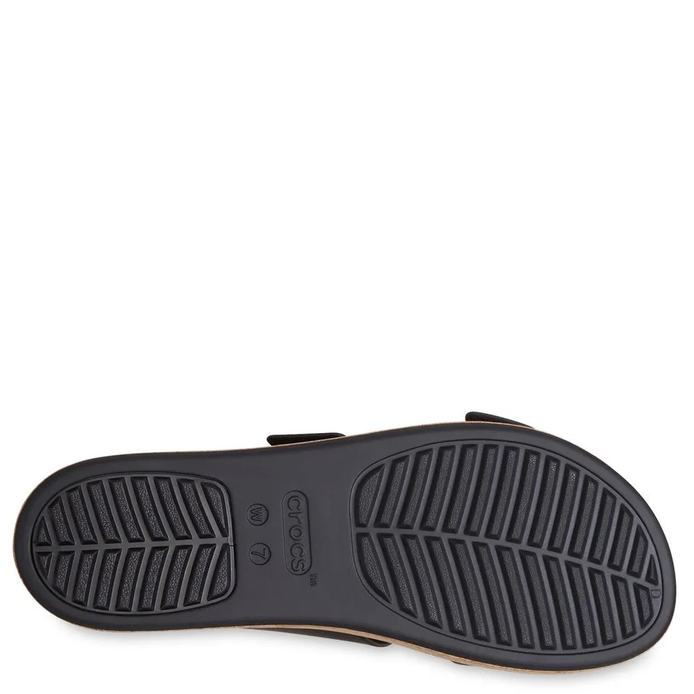 Crocs Brooklyn Buckle Low Wedge