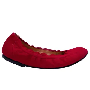 Cuff - Red Suede
