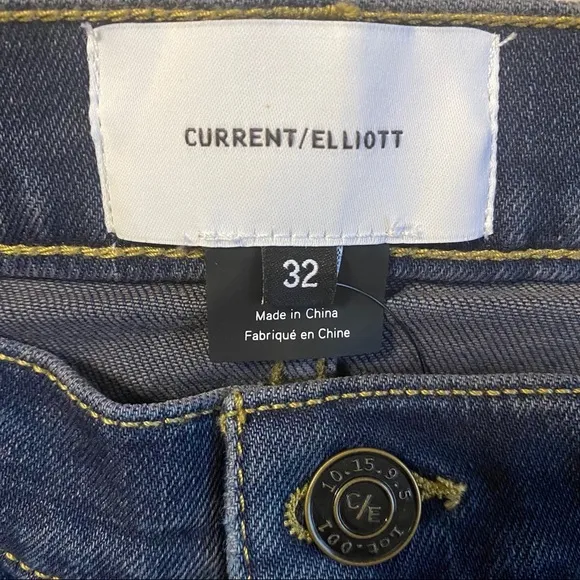 Current/Elliott High Waist Ankle Skinny Jean NWT