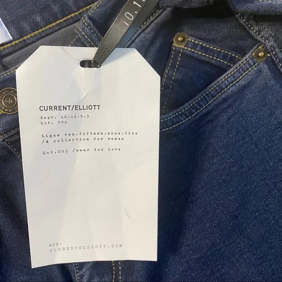Current/Elliott High Waist Ankle Skinny Jean NWT